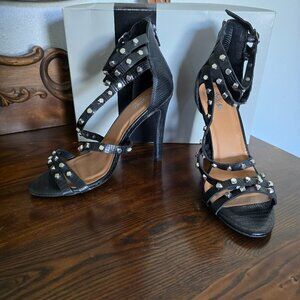 Mossimo Black Strappy Sandal